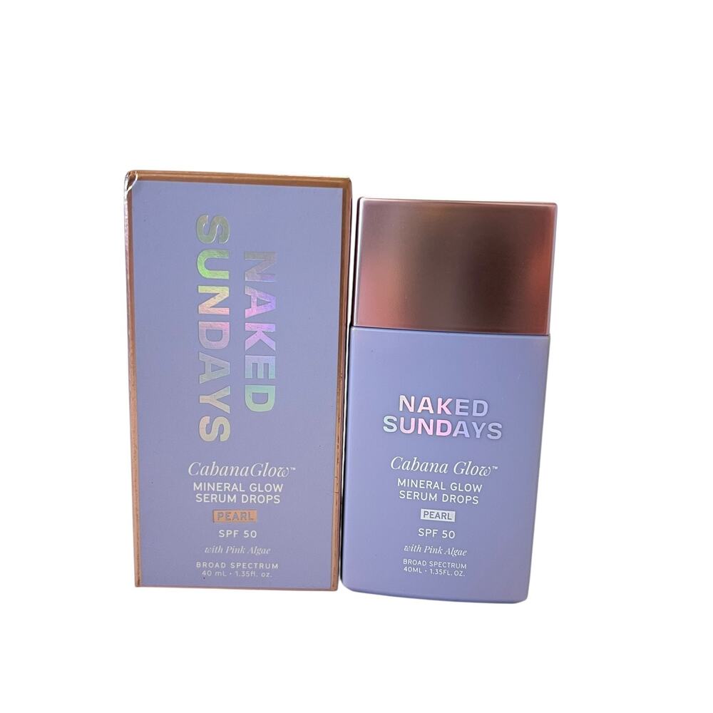 Naked Sundays CabanaGlow Mineral Serum Drops Pearl 1.35 fl oz